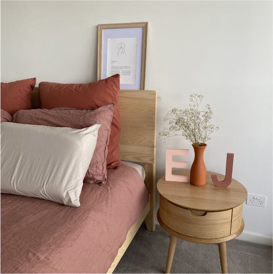 Ecosa Bed Base with Ellie Parker